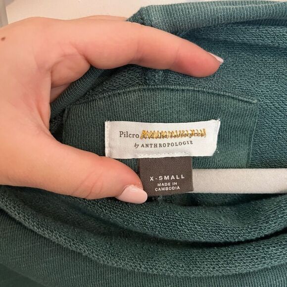 Pilcro Anthropologie Donna Tunic Sweater Size Extra Small Oversized - Picture 4 of 6